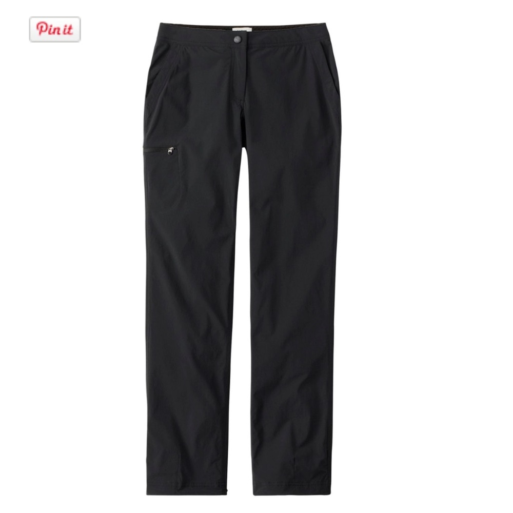 L.L. Bean Women's Charcoal Straight Leg Pants